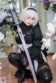 Coser @ 白 烨 Vol.009: 2b 黑白 (131 photos) P10 No.d7b4c1 Image No. 243