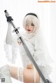 Coser @ 白 烨 Vol.009: 2b 黑白 (131 photos) P40 No.94d4fb Image No. 183